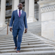 Sen. Raphael Warnock (D-Ga.) departs a vote at the U.S. Capitol Sept. 6, 2022.